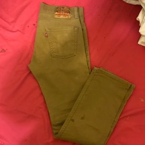Men’s Levi’s size 30 x 32 Tan 513